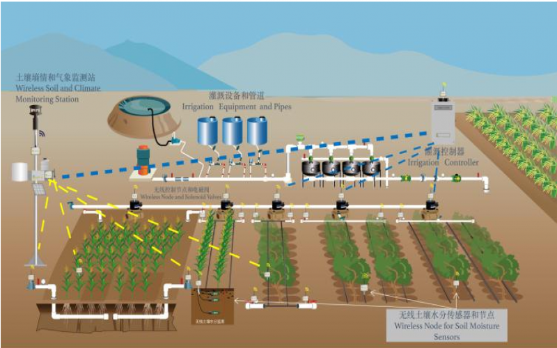 物聯網技術在農業灌溉中的運用表現